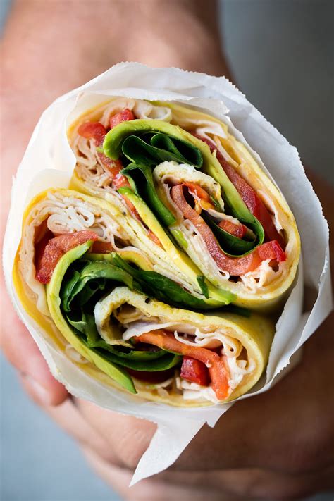 Egg Wrap Recipe (with Turkey and Avocado) - Cooking Classy