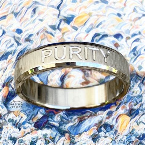 Purity Ring Band | Purity ring band, Purity ring, Purity promise ring