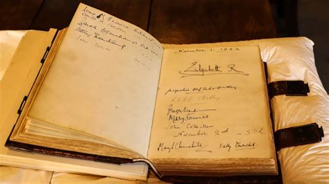 The visitors book at Chartwell | Kent | National Trust