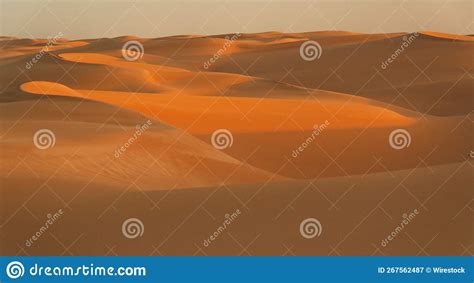 Minimalistic Landscape of a Desert at Sunset - Great for a Wallpaper ...