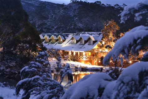 #australia #cradle mountain lodge #lodge #snow #tasmania #winter