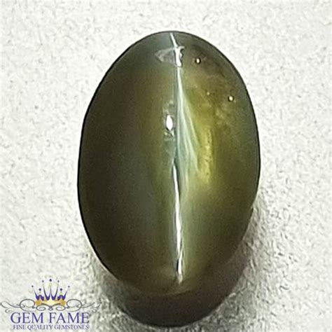 Chrysoberyl Cat's Eye Gemstone 1.15ct