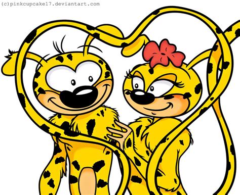 Marsupilami Love by pinkcupcake17 on DeviantArt