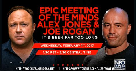 Alex Jones on JRE Wednesday Feb. 1 - 1:30 PT / 4:30 ET / 21:30 UTC : r/JoeRogan