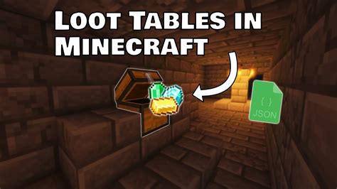 How to Make Loot Tables for Minecraft - YouTube