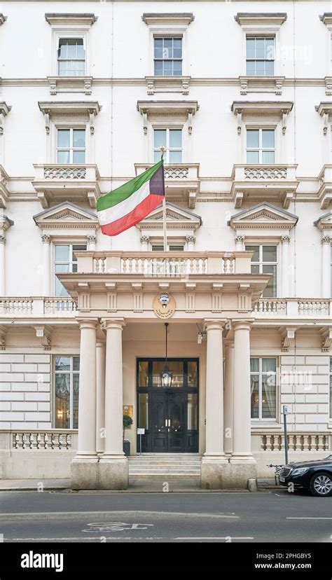 Embassy of Kuwait, London, England Stock Photo - Alamy