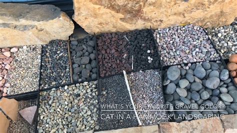 Gravel Types - Colors & Sizes - YouTube