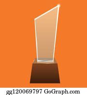 690 Glass Awards Realistic Vector Illustration Clip Art | Royalty Free - GoGraph