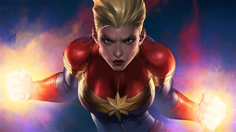 Captain Marvel Logo Wallpaper 4K - 1920x1080 Captain Marvel 2020 4k ...