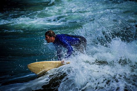 Surfing - Mission Beach, San Diego - Lars Östman Foto