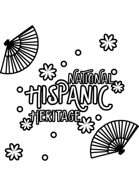 Hispanic Heritage Month - Sheet 14 coloring page - Download, Print or ...