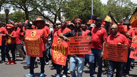 South African court rules in favor of NUMSA and others in load shedding case, asks state to ...