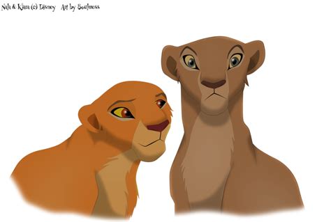 Nala and Kiara by Soulmess on deviantART | Lion king 1, Lion king 2 ...