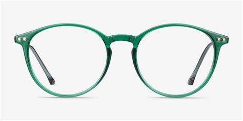 Amity - Round Emerald Green Frame Eyeglasses | EyeBuyDirect