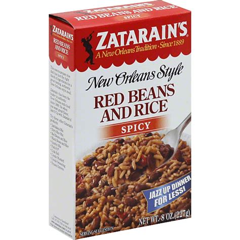 Zatarain's® Spicy Red Beans & Rice Mix 8 oz. Box | Rice, Grains & Dried Beans | Wade's Piggly Wiggly