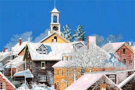 Winter Glow, Portsmouth NH - Sullivan Framing and Fine Art Gallery ...