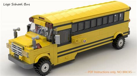 LEGO MOC School Bus by LegoBricking | Rebrickable - Build with LEGO