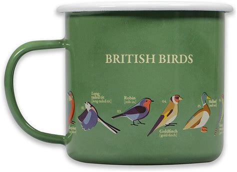 RSPB Free as a Bird Enamel Mug – MUGs a Go Go