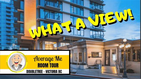 What a great view! Victoria BC Doubletree ROOM TOUR - YouTube