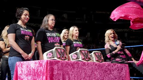 The SmackDown Women's division joins Susan G. Komen and Dana Warrior in ...