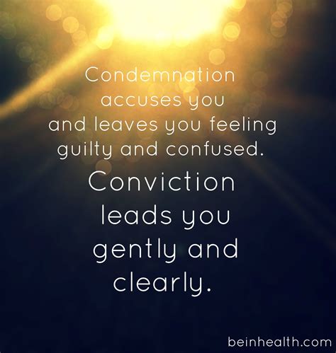 Conviction is gentle #beinhealth #convictionvscondemnation Titus 2 Woman, Discipline Quotes ...