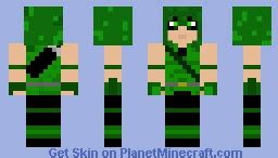 Green Arrow (New 52) Minecraft Skin