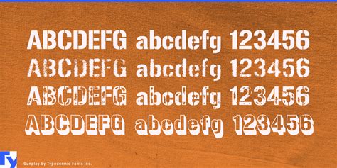 Gunplay Font | Fontspring