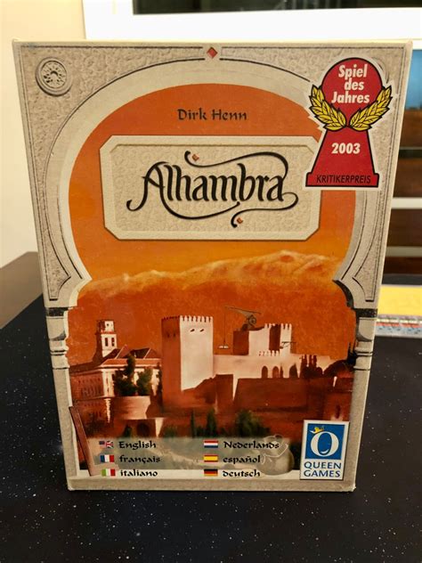 Alhambra Board Game Review – Never Bored of Board Games