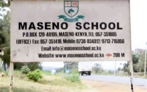 Form Three student of Maseno School dies after falling from dormitory ...