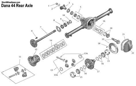 Dana 60 Parts Diagram - General Wiring Diagram