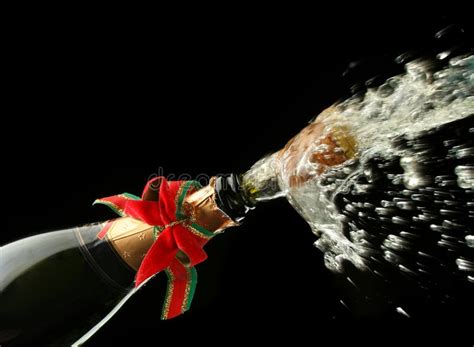 Champagne Bottle Ready For Celebration Stock Photo - Image of holidays, crystal: 1456666