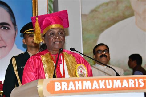 Jharkhand Governor Draupadi Murmu Addresses Value Education Festival & Convocation Ceremony ...