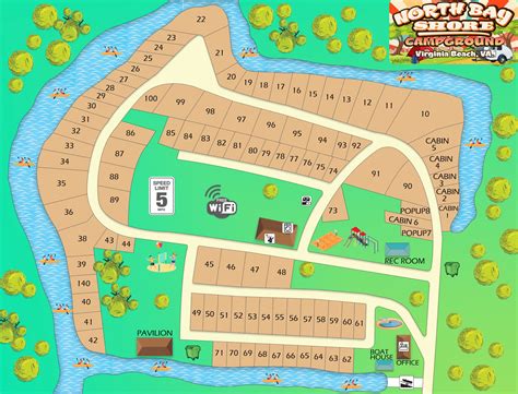 Campground Map – North Bay Shore Campground