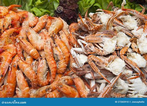 Seafood Party Platter stock photo. Image of crustacean - 27265910