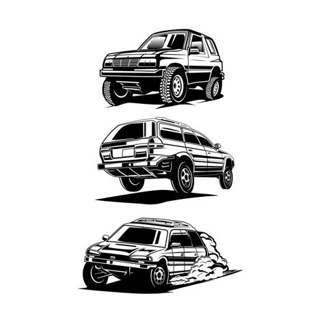 muscle car silhouette 4714388 Vector Art at Vecteezy