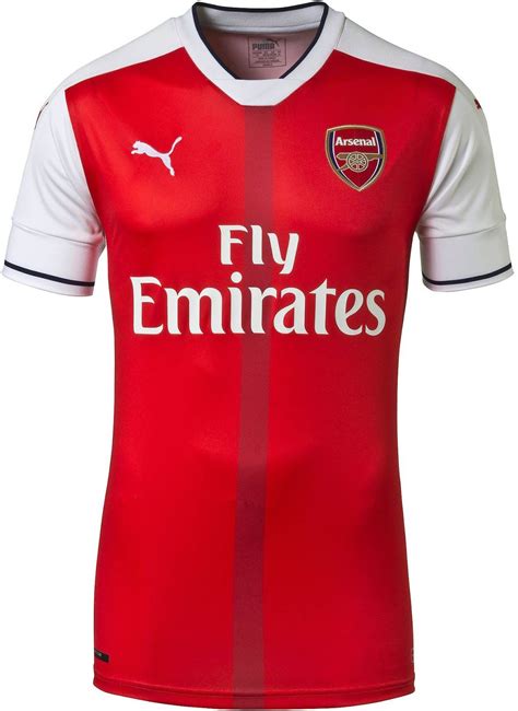 Arsenal's new 2016-2017 jersey introduces a classy design. | Football (soccer) | Pinterest ...