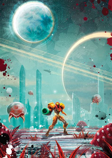 Galaxy Warrior | Metroid, Metroid samus, Game art