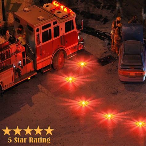 Auto Safety Kits & Supplies Red SOS LED Road Flare Emergency Beacon ...