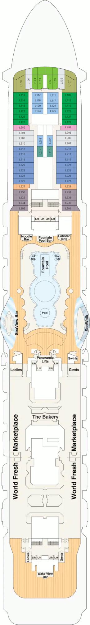 Majestic Princess Deck Plans- Princess Cruises Majestic Princess Cruises | TravelAge West