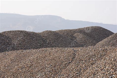 Photography Of Gravel Mountain Background, Gravel, Stone Mountain, Sand Dune Background Image ...