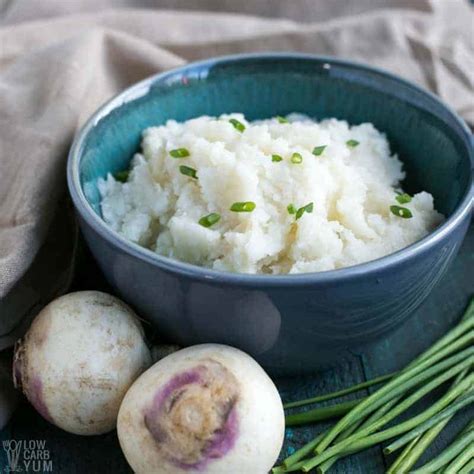 Mashed Turnips (Paleo, Low Carb, Keto) | Low Carb Yum