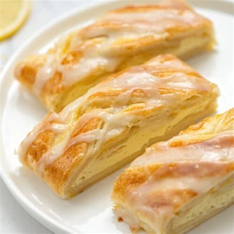 Easy Cheese Danish with Puff Pastry