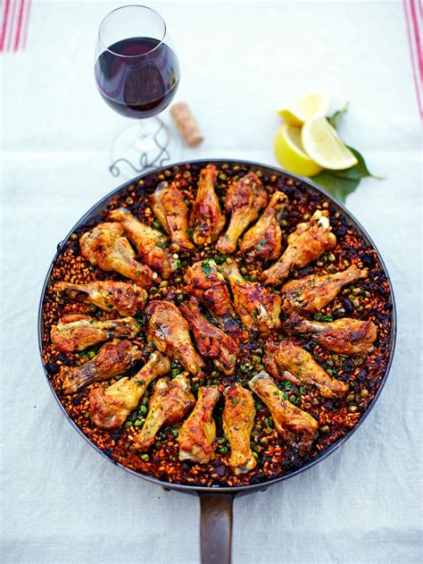 Delicious chicken paella recipe| Jamie magazine recipes