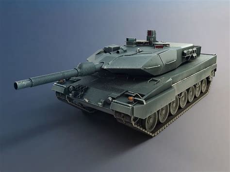 3D model Green Army Tank | CGTrader