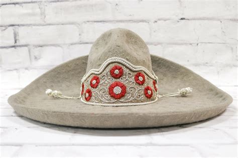 Sombrero MEX 57 Charro Gris Lana Charrería Hat – M-Royal Saddles