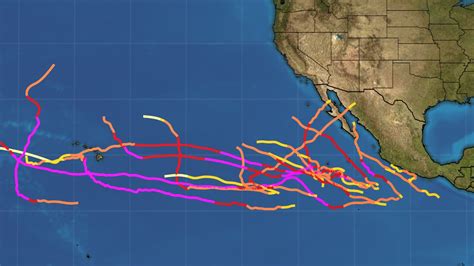 Tropical Storm Xavier Adds to the Most Active Eastern Pacific Hurricane ...