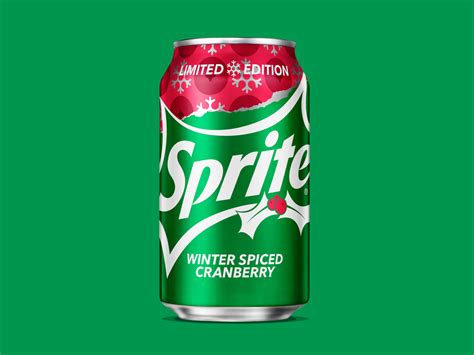 Sprite Winter Spiced Cranberry by Michael Padgett on Dribbble