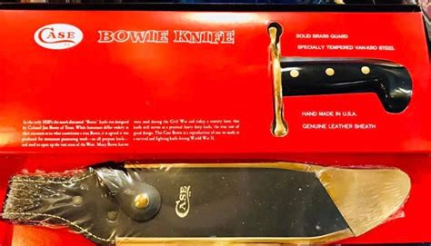 Case XX Bowie Knife/nos Case Knife in Box/davey - Etsy