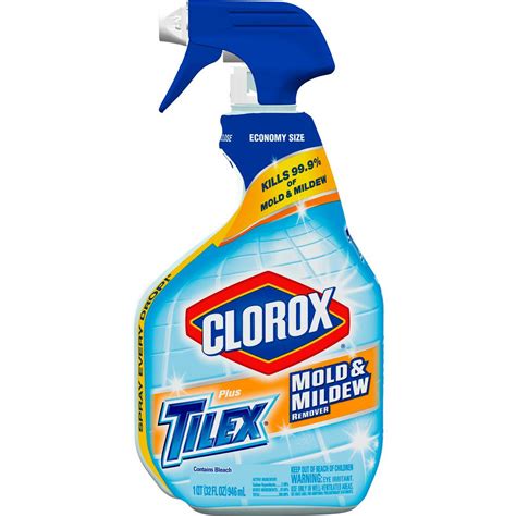 Tilex 32 oz. Mold and Mildew Stain Remover with Bleach-4460001234 - The Home Depot