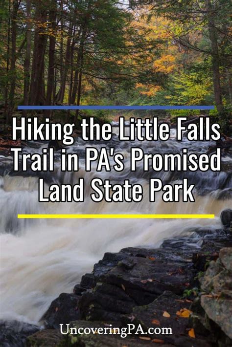 How to Get to Little Falls in Promised Land State Park - Uncovering PA